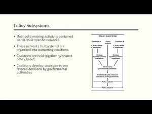 Advocacy Coalition Framework