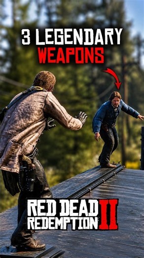 3 Legendary Weapons Most Players Never Unlock in RDR2 #rdr2 #reddeadredemption2