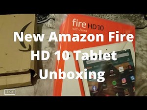 New Amazon Fire HD 10 Tablet Unboxing & Review