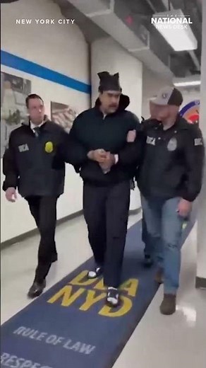 Maduro "Perp walk"