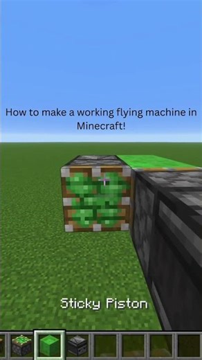 How to make a working flying machine in Minecraft!