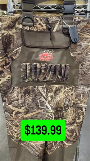 Don't sleep on this deal! These Caddis Shadowgrass Breathable waders were $199.99 and now they are $139.99! In-Store only at Outdoor Emporium | Outdoor Emporium