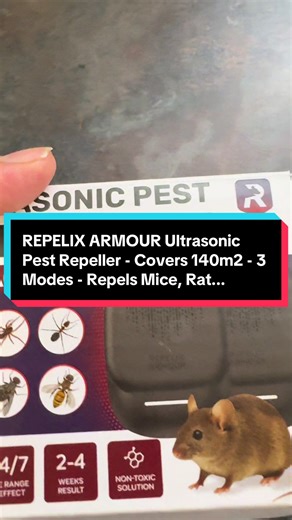 REPELIX ARMOUR Ultrasonic Pest Repeller Review