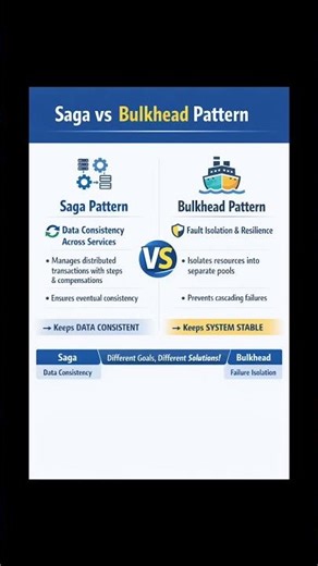 Consistency & Resilience : Micro Services architecture with saga and bulkhead patterns