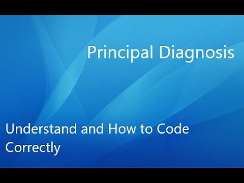 Coding Talk- How To Code Principal Diagnosis