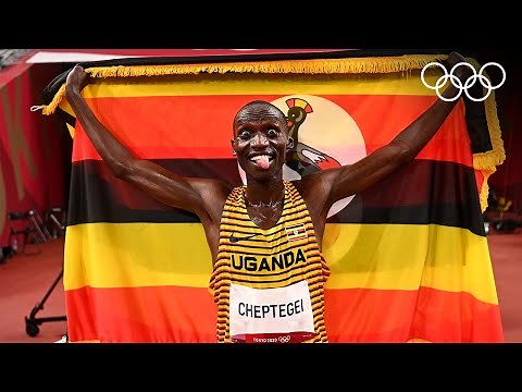 Cheptegei takes 5,000m gold 🥇| #Tokyo2020 Highlights