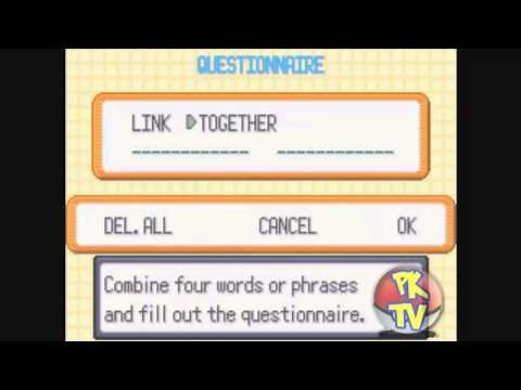 How to Do the Pokémon Shop Questionnaire