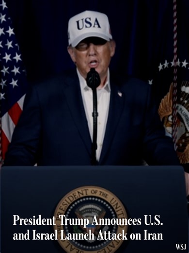 President Trump said he had launched a major combat operation to ensure Americans would never be threatened by a nuclear-armed Iran. He called on Iranians to take control of the government. In a speech posted on social media, Trump said the strikes are weakening Iran’s rulers and called on Iran’s people to take the opening as a once in a generation chance to topple the regime. “When we are finished, take over your government. It will be yours to take,” he said. “America is backing you with overw