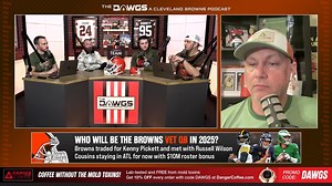 The Browns are all but certain to draft a quarterback at No. 2. But how confident do we feel in the offensive weapons our new rookie QB will have available? "Right now, I'm hard-pressed to say you're putting that quarterback in a good position to succeed with the weapons the Browns currently have." We've talked about how Jerry Jeudy had a great season, and we're all excited for him; but he's currently a fifth-year breakout who's a one-year-wonder until he does it again. Cedric Tillman's had thre