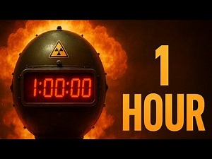 1 Hour Countdown Timer with Alarm | 1 Hour Timer
