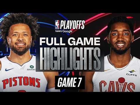 PISTONS vs CAVALIERS FULL GAME 7 HIGHLIGHTS MAY 17, 2026 NBA FULL GAME 7 HIGHLIGHTS TODAY 2K26