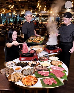 Korean Style BBQ Buffet with Live Oyster, Sashimi, Seafood & Wagyu. | SingaporeBeauty