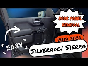 2019-2024 Silverado / Sierra Door Panel Removal – Step-by-Step Tutorial (Easiest Method!)