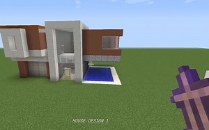 我的世界：教你如何使用命令方块，制造一个超豪华大别墅！