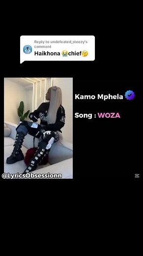 Kamo Mphela & Jay Music - Woza Lyrics Video