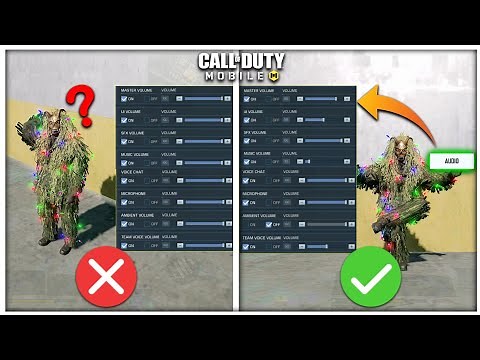 8 Important BR Settings Explained In CODM BattleRoyale | Best Audio Settings | CODMobile