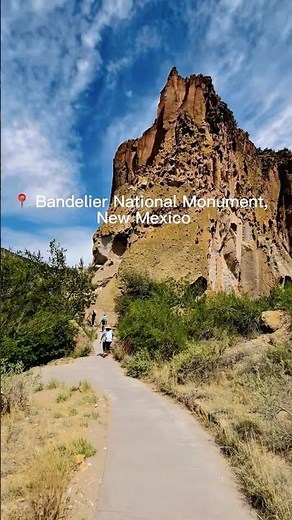 Inside Bandelier National Monument, New Mexico 🇺🇸