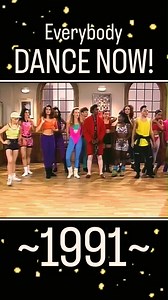 "Everybody Dance Now!🕺💃😀 (_ 1991_) #everybodydancenow #90snostalgia #90sdance #oldschoolvibes #goodiesday #90skidssweetmemories #feelings90s #SMILEVIBES 😀 #shortreelsviralvideo #onlyforentertainmentpurpose | Kuks yeps