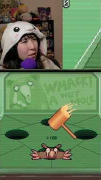 Whack a nut mole! Don't whack the girls D: Potion Permit