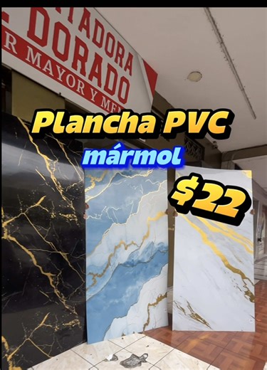 😱PLANCHA PVC desde $22😱 Su efecto mármol te encantará 🤩 Transforma tu hogar en minutos 🫵🏻 📍 Chimborazo entre capitán Nájera y febres Cordero Tambien realizamos envíos 📦 #pvc #marmol #marmolpvc #guayaquil #importadora