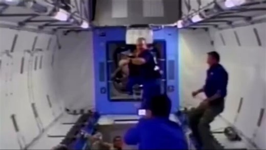 Astronaut Chris Hadfield: It's possible to get stuck floating in the Space Station if you can't reach a wall.