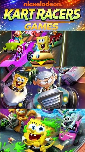 Evolution of Nickelodeon Kart Racers Games short