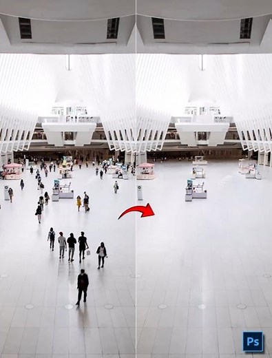 Remove Multiple People in ONE Click – Photoshop 2026 AI Magic!