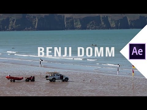 Insertar texto. After Effects.