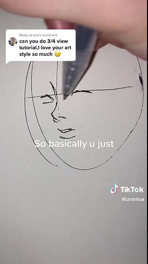 Drawing Tutorial: How to Draw Ena and Emily with 3/4 Angle Heads