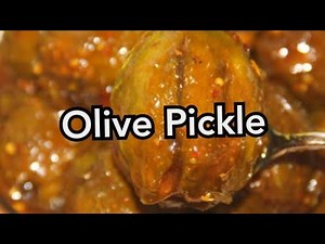 Olive Pickle recipe || How to make olive pickle recipe || Nilu Vlogs