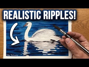 Paint REALISTIC Water Ripples in Watercolor