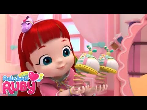 Rainbow Ruby - Bad Hair Day // Ice is Nice - Full Episode 🌈 Toys and Songs 🎵