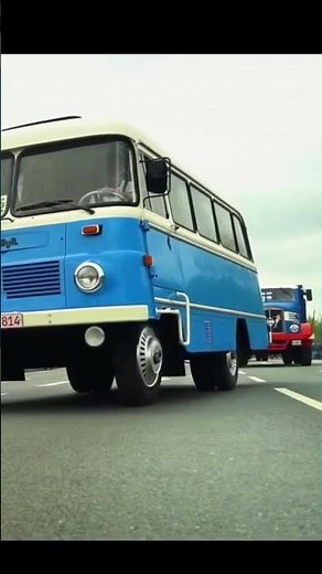 schöner alter robur Bus mit Motor Sound #automobile #oldschool
