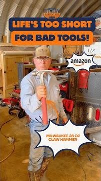 Milwaukee 28 oz claw hammer