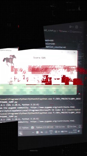 I Built an Endless Runner Game — My Second Project 🎮