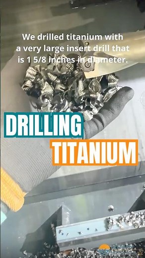 Drilling Titanium Like a Boss 💪