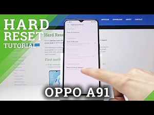 How to Factory Reset OPPO A91 – Wipe Data & Customized Settings