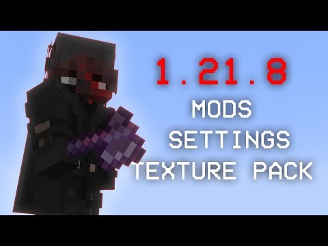 DumbIsDumb's 1.21.8 Texture Pack, Mods, and Settings