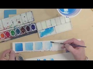 Watercolor Value Scale