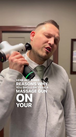 Follow to see how to SAFELY and EFFECTIVELY use massage guns😎💪🏼 #massagegun #hypervolt #theragun #fyp