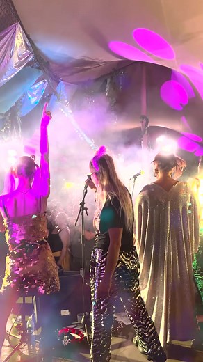 Ah...THAT drop!!! (wait for it....🎵) The infamous @therealcharlottechurch and her epic Late Night Pop Dungeon at Camp last summer. Have a wonderful weekend everyone! xx | Camp Wildfire