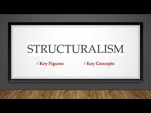 Structuralism - Main Figures & Key Concepts (Literary Criticism)