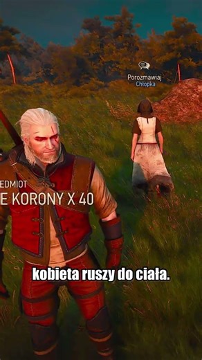 A hidden mission in The Witcher 3 with a sick ending! 👀 #witcher #trivia #geralt