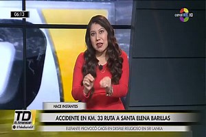 🚨URGENTE🚨 | Fatal accidente en carretera a #SantaElenaBarillas deja dos fallecidos y seis lesionados | Telediario
