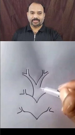 Tree pencil drawing tutorial for kids and beginners ❤️✍️ #treedrawing #easydrawingtutorial #art