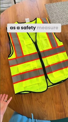 Safety Vest for Bike Riding Reflective Mesh Safety Vest High Visibility Meets ANSI/ISEA Standards