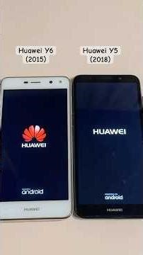 Huawei Y6 VS Huawei Y5 (2018) #comparison #vs #tecno