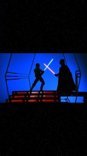 Recreating Luke vs. Vader on Bespin. The ultimate 3.75 clash! ⚔️🔴🔵#TheVintageCollection #StarWarsTVC