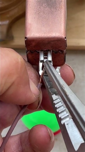 DIY Wire Crimping Hack🛠️⚡ #shorts