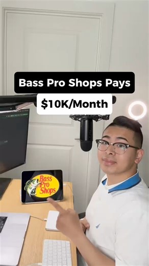 Bass Pro Shops Pays You for What??? 🎣💸🏕️ Yep—you read that right. Bass Pro Shops, the ultimate outdoor brand for fishing, hunting, and adventure gear, can actually pay you through affiliate marketing. Think about what you already post: fishing trips, camping weekends, hunting gear setups, epic hikes, or even your Bass Pro haul. Those outdoor moments don’t just inspire—they can stack benjamins 💵 for you. Affiliate marketing lets you turn your passion for the outdoors into real income. No need